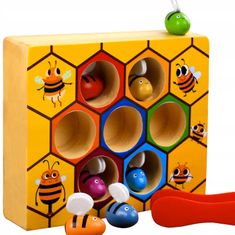 Northix Hry ve dřevě - chyť včely - medovník 