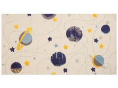 Beliani Dětský bavlněný koberec 80 x 150 cm vícebarevný LANGSA