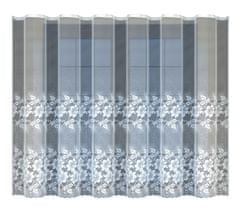 My Best Home Dekorační žakárová záclona s řasící páskou HIPSUT 160 bílá 300x160 cm MyBestHome