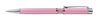 Kuličkové pero SWAROVSKI Crystals, růžová, růžové krystaly ve střední části pera, 1805XGL242