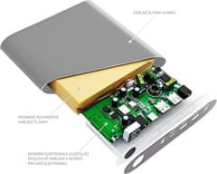 Viking , Notebook powerbank Smartech II QC3.0 40000mAh, Šedá