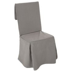 Atmosphera Bavlněný potah na židli v šedé barvě, 85 cm