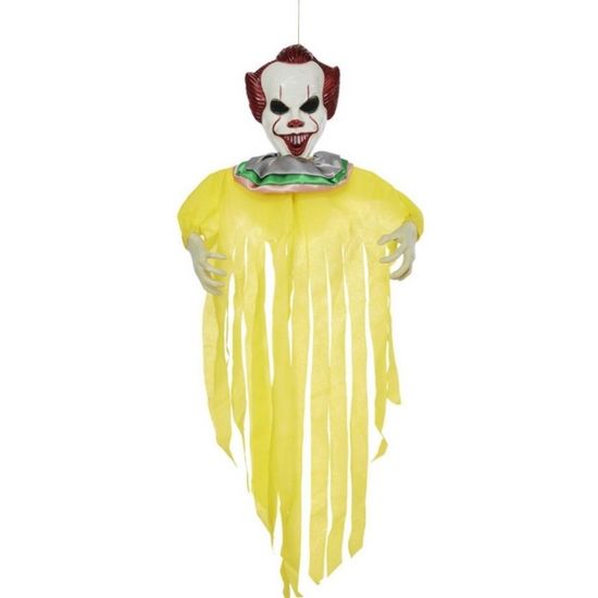 Smiffys Dekorace závěsná Strašidelný klaun 130 cm