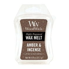 Woodwick vosk Amber & Incense 22 g