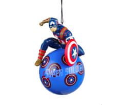MARVEL marvel Marvel Vánoční ozdoba - Capitan Amerika 3D