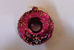 Colmore by Diga Vánoční ozdoba - Donut, fialový