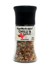 Weber Kořenící směs Chilli & Garlic, mlýnek 45g