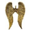 Vánoční ozdoba - Andělská křídla, zlatá