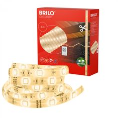BRILONER BRILONER LED pásek, 500 cm, dálkový ovladač, 15W, 240lm BRILO 2317150