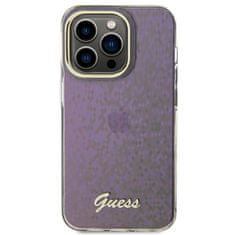 Guess Originální pouzdro IML Faceted Mirror Disco Iridescent hardcase GUHCP15XHDECMP pro Iphone 15 Pro Max pink