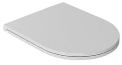 ISVEA Isvea INFINITY WC sedátko, SLIM, odnímatelné, Soft Close, bílá mat - 40KF0201I-S