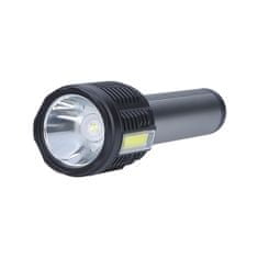 Solight Solight LED ruční nabíjecí svítilna, 150 plus 150lm, Li-Ion, USB WN42