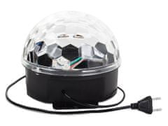 Alum online Magická disko koule s MP3 přehrávačem a Bluetooth připojením