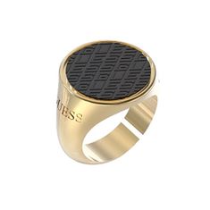 Guess Stylový pozlacený prsten King`s Road JUMR03222JWYGBK (Obvod 60 mm)
