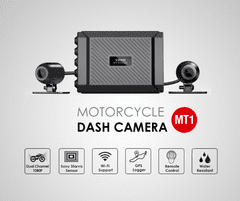 Motorcycle Dashcam - 2 kanálová