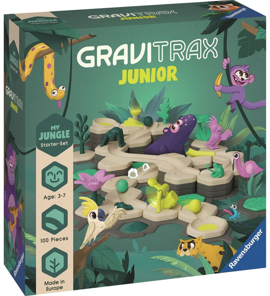 Levně Ravensburger GraviTrax Junior Startovní sada Džungle 274994