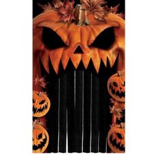 Dekorace závěs Dýně - pumpkins - Halloween - 145 x 240 cm