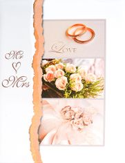 FANDY Fotoalbum samolepicí 22,5x28 cm 40 stran svatební Trajektory 1