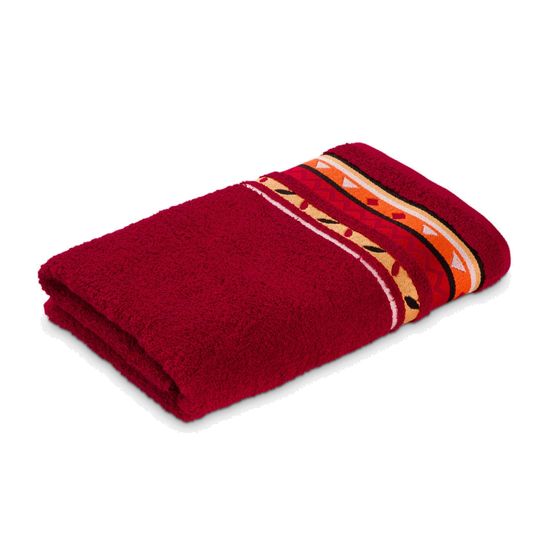 Frottana COUNTRY ručník 50 x 100 cm, červená