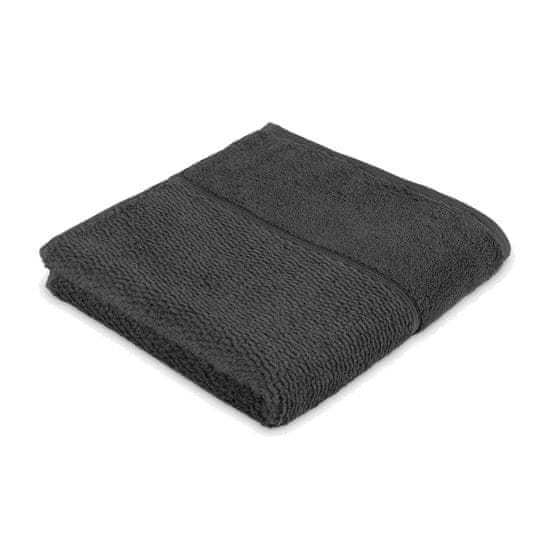 Frottana PEARL ručník 50 x 100 cm, tmavě šedá