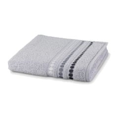 Frottana LINE POINTS ručník 50 x 100 cm, světle šedá