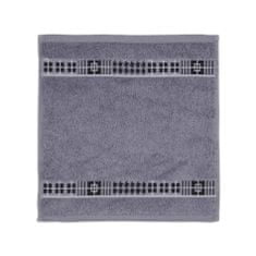 Frottana FJORD ručník 30 x 30 cm, šedá