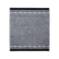 Frottana SMOOTH WAVES ručník 30 x 30 cm, šedá