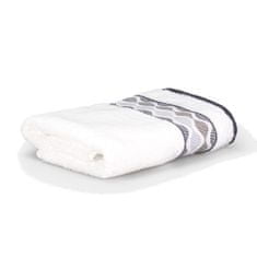 Frottana SMOOTH WAVES ručník 50 x 100 cm, bílá