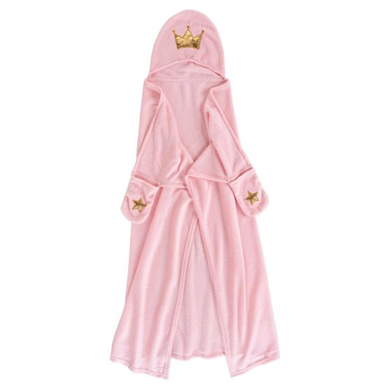 Douceur D'Interieur Dětská deka s kapucí, 100 x 120 cm, růžová
