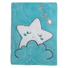KOALA Dětská deka Sleeping Star turquoise