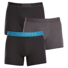 Levis 3PACK pánské boxerky vícebarevné (905045001 023) - velikost M