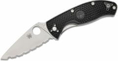 Spyderco C122SBK Tenacious Lightweight Black kapesní nůž 8,6 cm, černá, FRN