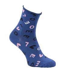 Zdravé Ponožky Zdravé Ponožky dámské bavlněné zdravotní ruličkové ponožky 6105023 4-pack, 35-38