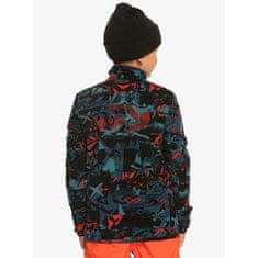 Quiksilver mikina QUIKSILVER Aker HZ Youth BUILDING MOUTAINS GRENADINE 14