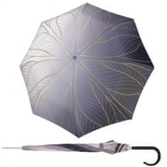 Doppler Carbonsteel Long AC Golden - dámský holový vystřelovací deštník