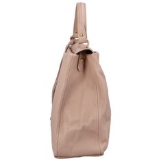 Delami Vera Pelle Elegantní dámská kožená kabelka do ruky Celebrían, růžová