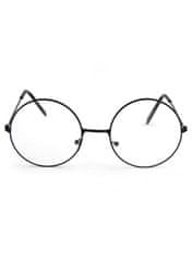 VeyRey Brýle s čirými skly lenonky Batten černá