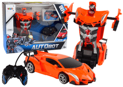 shumee Auto Robot Transformer 2v1 R/C dálkové ovládání oranžové