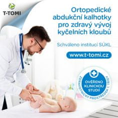 T-Tomi Kalhotky abdukční ortopedické - patentky, night foxes (3-6 kg)