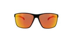 sluneční brýle DRIFT černé s červenými skly