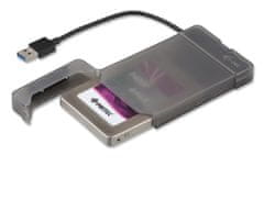 I-TEC externí box MySafe Easy USB 3.0 2,5" SATA HDD/SSD black