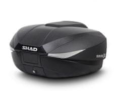 SHAD Vrchní kufr na motorku SHAD SH58X D0B58206 karbon (rozšiřitelný koncept) se zámkem PREMIUM D0B58206