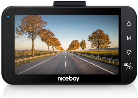  Avto kamera Niceboy Pilot Q7 2k sensor mp4 supercapacitor reža za kartico microSD 2k full HD ločljivost WDR tehnologija 