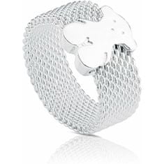 Tous Stříbrný prsten s medvídkem 710390201 (Obvod 54 mm)
