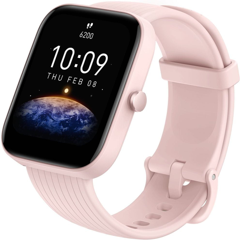 Levně Amazfit Bip 3 Pro, Pink