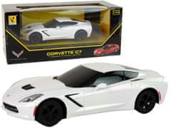 shumee Sportovní vůz Corvette C7 1:24 Bílá
