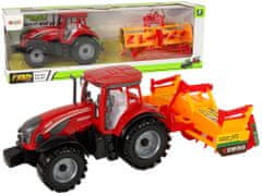 shumee Traktor s třecím pohonem kultivátoru červený