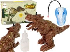 shumee Dálkově ovládaný Dinosaurus dýchá vodní pára Projector Brown