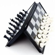 Northix Skládací šachová hra - magnetická - 20 x 20 cm 