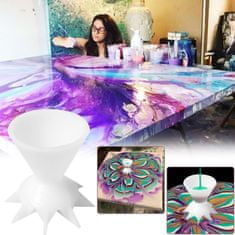Northix Nalijte nástroje pro abstraktní malbu akrylem 